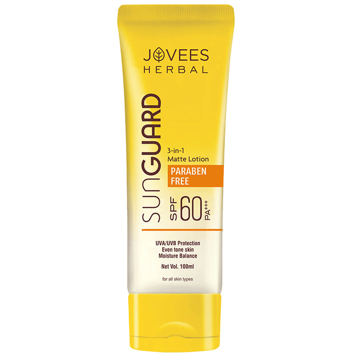Jovees Sunguard 3 in 1 Matte Lotion SPF 60 PA+++ - Classic Derma