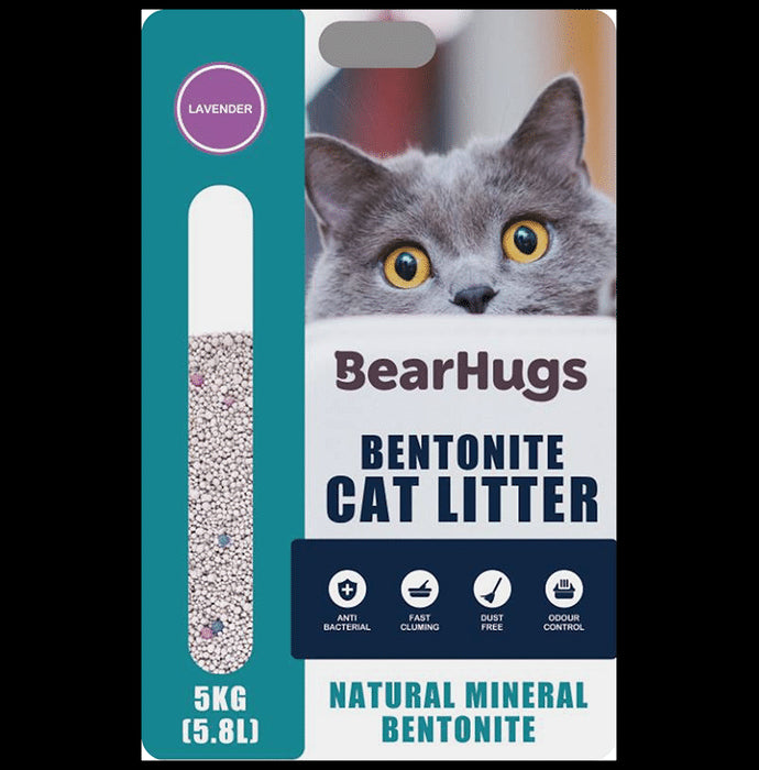 Bear Hugs Bentonite Cat Litter Lavender - Classic Derma