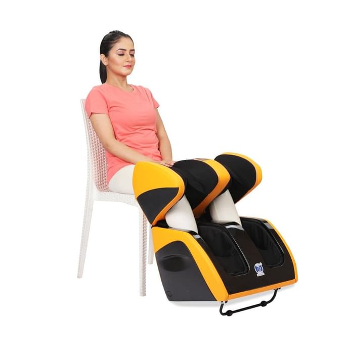 JSB HF111 Shiatsu Leg Massager Yellow - Classic Derma