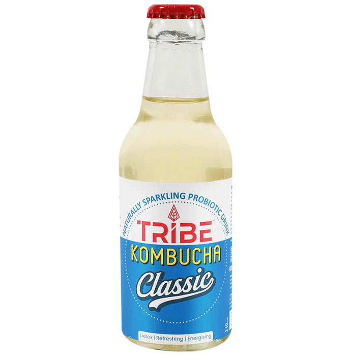Tribe Kombucha Naturally Sparkling Probiotic Drink Classic (210ml Each) - Classic Derma