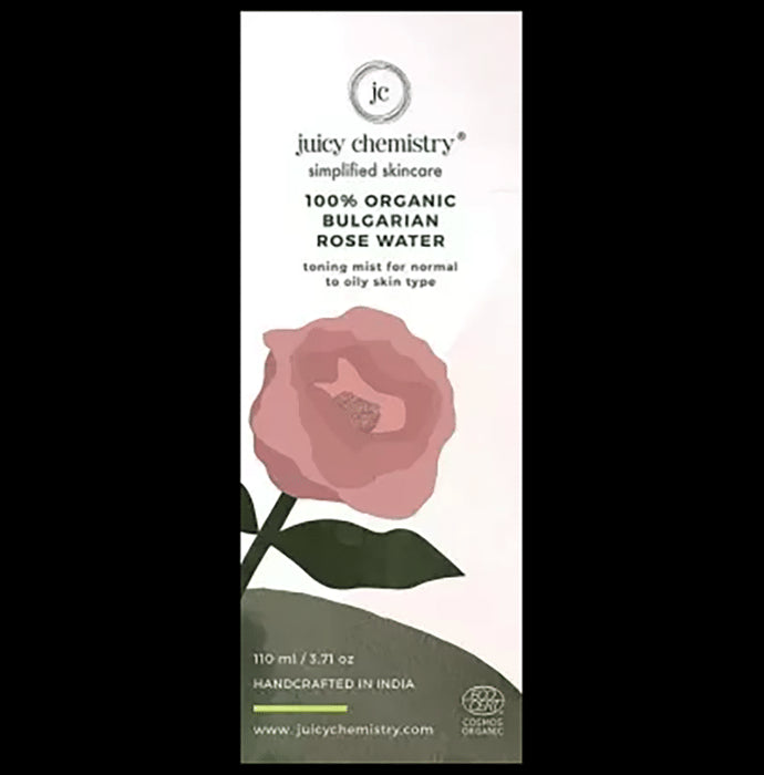 Juicy Chemistry Organic Bulgarian Rose Water - Classic Derma