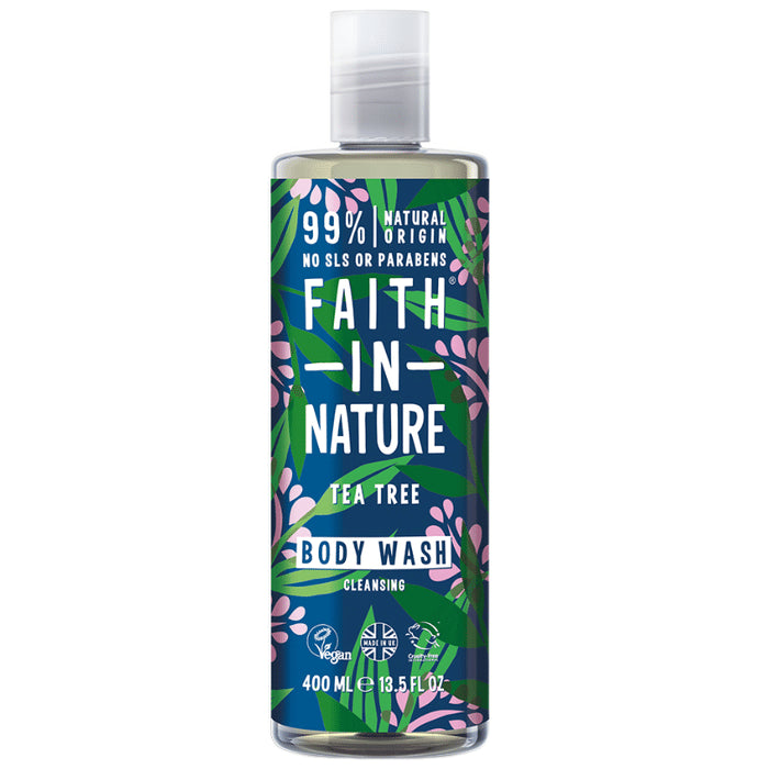 Faith in Nature Tea Tree Body Wash - Classic Derma