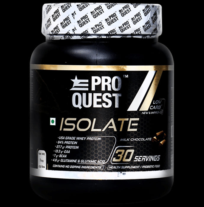 Pro Quest Isolate Whey Protein Powder Milk Chocolate - Classic Derma