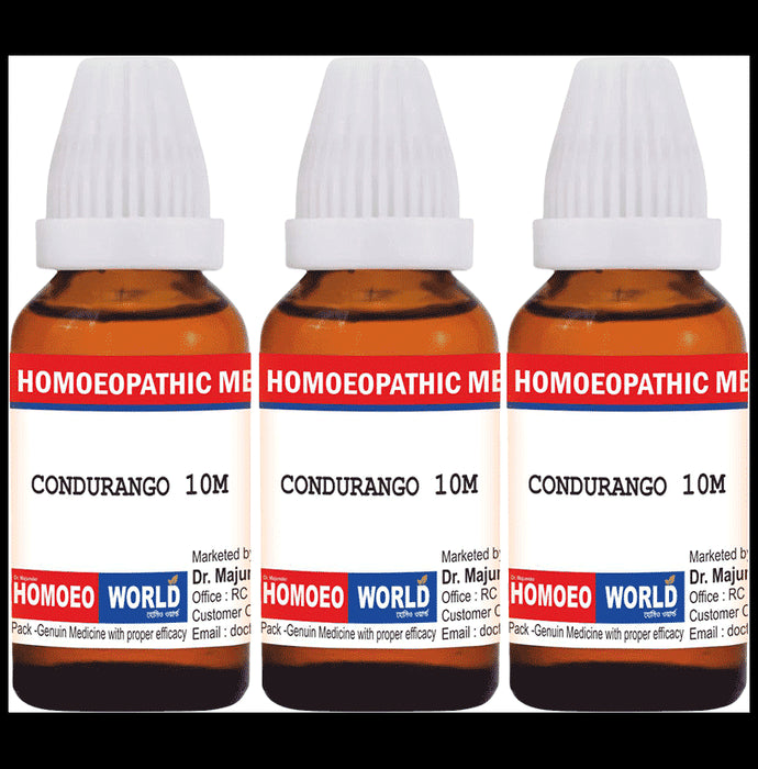 Dr. Majumder Homeo World Condurango Dilution (30ml Each) 10M - Classic Derma