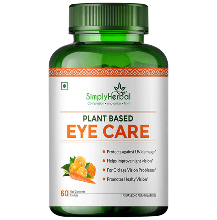Simply Herbal Plant Based Eye Care Tablet - Classic Derma