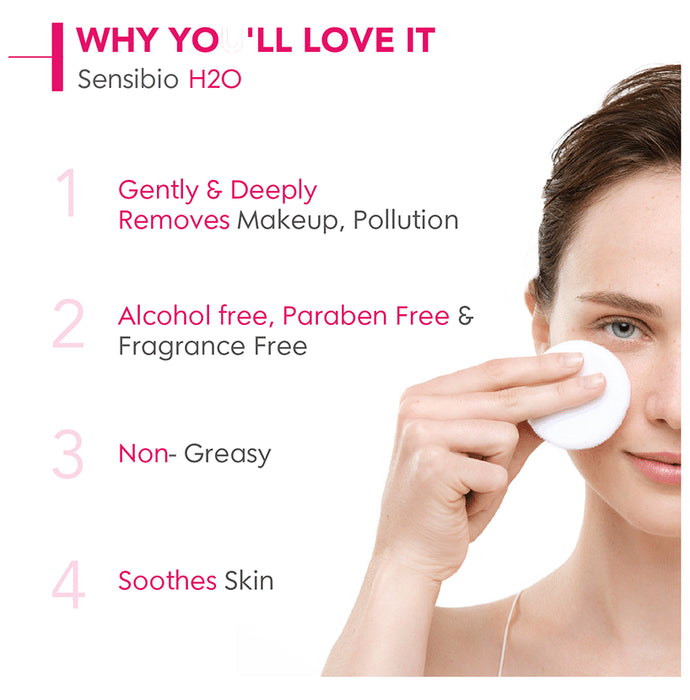 Bioderma Sensibio H2O Make up Removing Micellar Water & Cleanser | For Sensitive Skin
