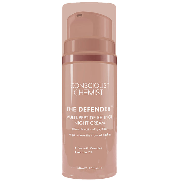 Conscious Chemist The Defender Multi-Peptide Retinol Night Cream - Classic Derma