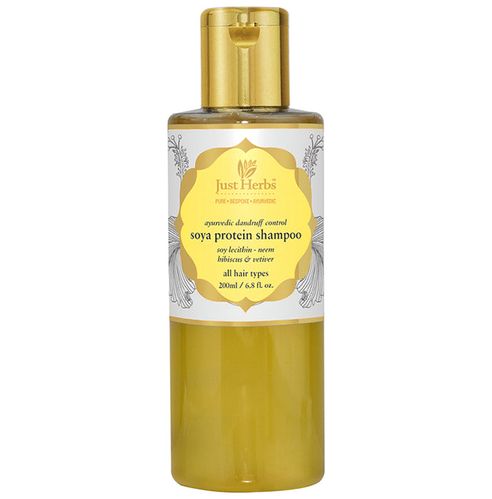 Just Herbs Soya Protein Shampoo - Classic Derma