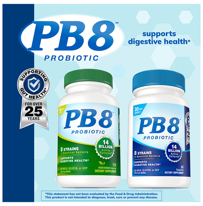 Nutrition Now PB8 Probiotics Vegetarian Capsules