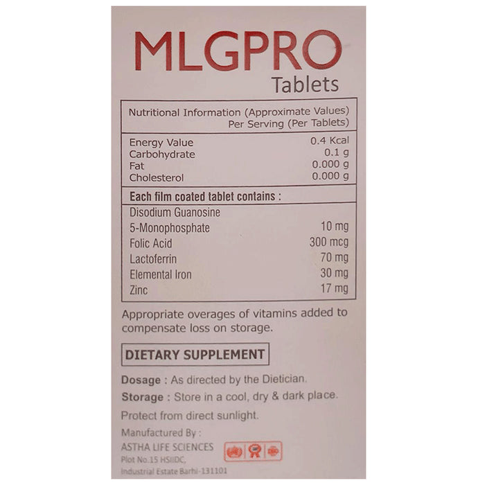 Mlgpro Tablet (15 Each)