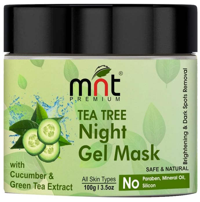 MNT Premium Tea Tree Night Gel Mask - Classic Derma