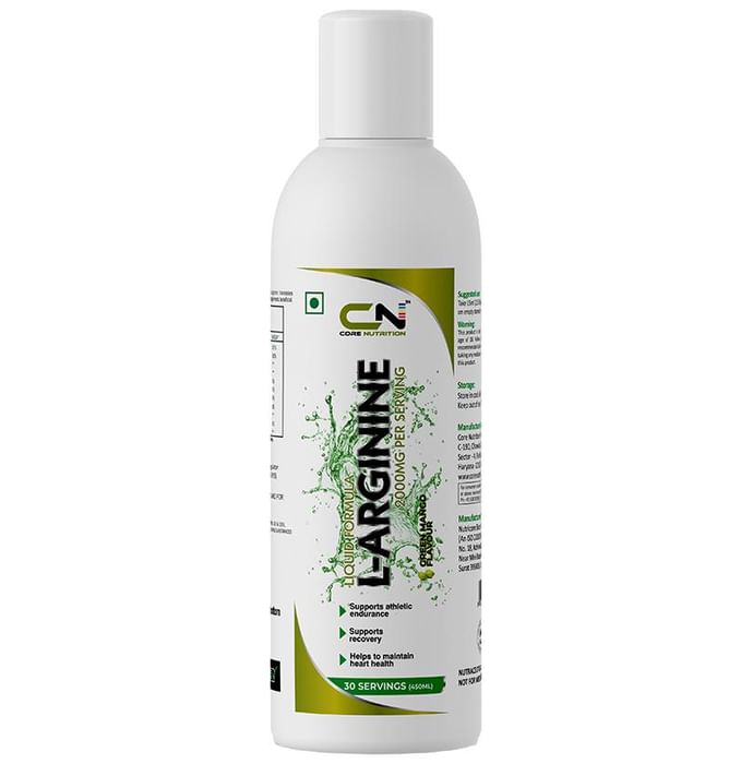 Core Nutrition L-Arginine Liquid Formula Green Mango - Classic Derma