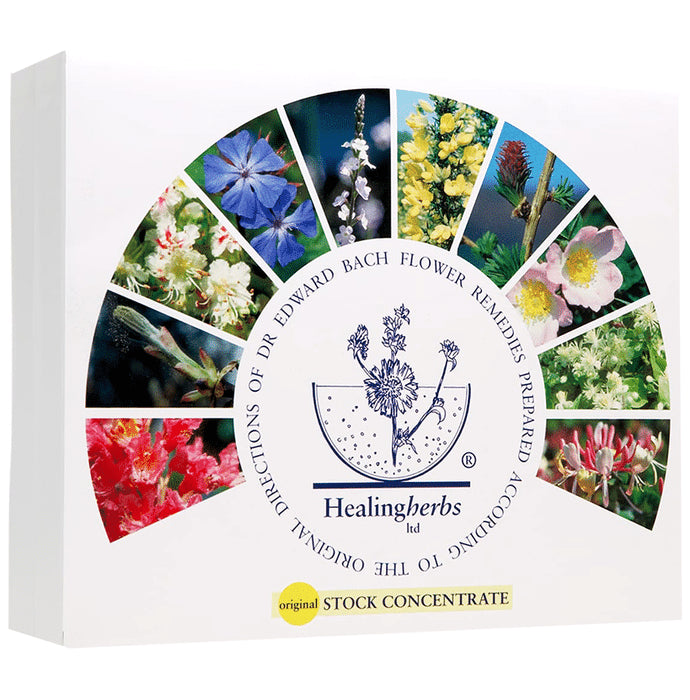 Healing Herbs Bach Flower Remedies Concentrate Stock Kit (30ml Each) - Classic Derma