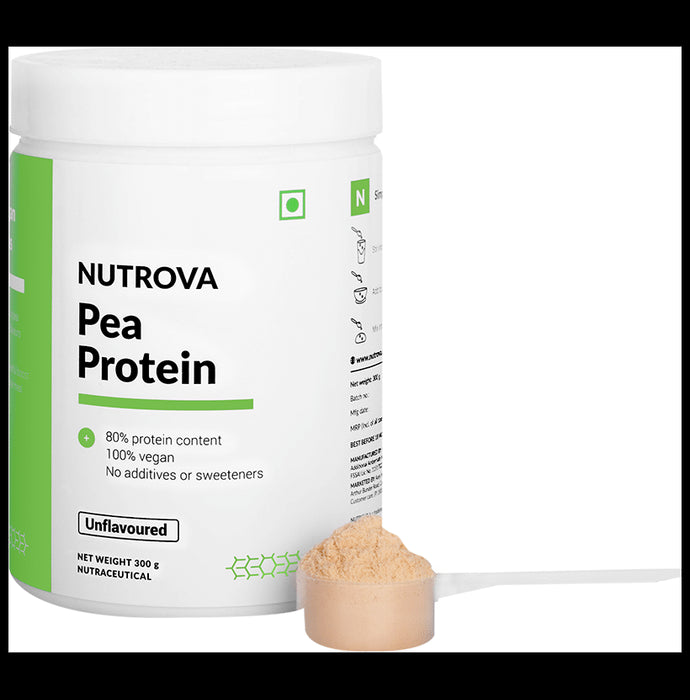 Nutrova Pea Protein Isolate | Powder Unflavoured - Classic Derma