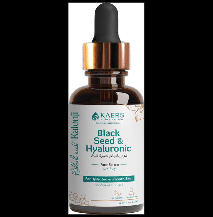Kaers By Healthcrew Black Seed & Hyaluronic Face Serum (30ml Each) - Classic Derma