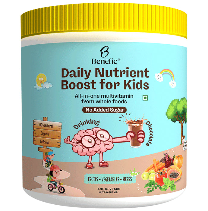 Benefic Daily Nutrient Boost for Kids Powder Chocolate - Classic Derma