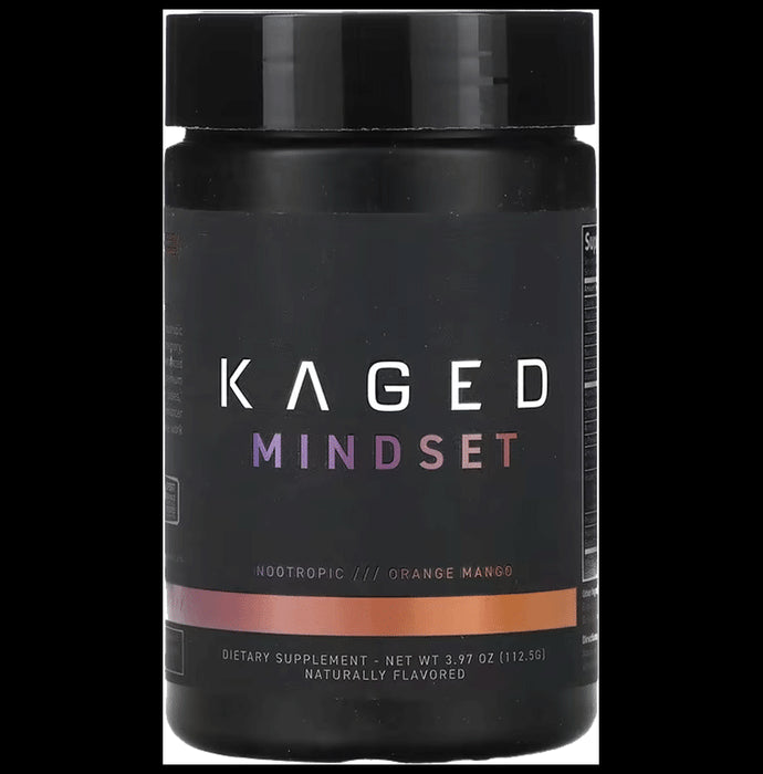 Kaged Muscle Mindset Powder Orange Mango - Classic Derma