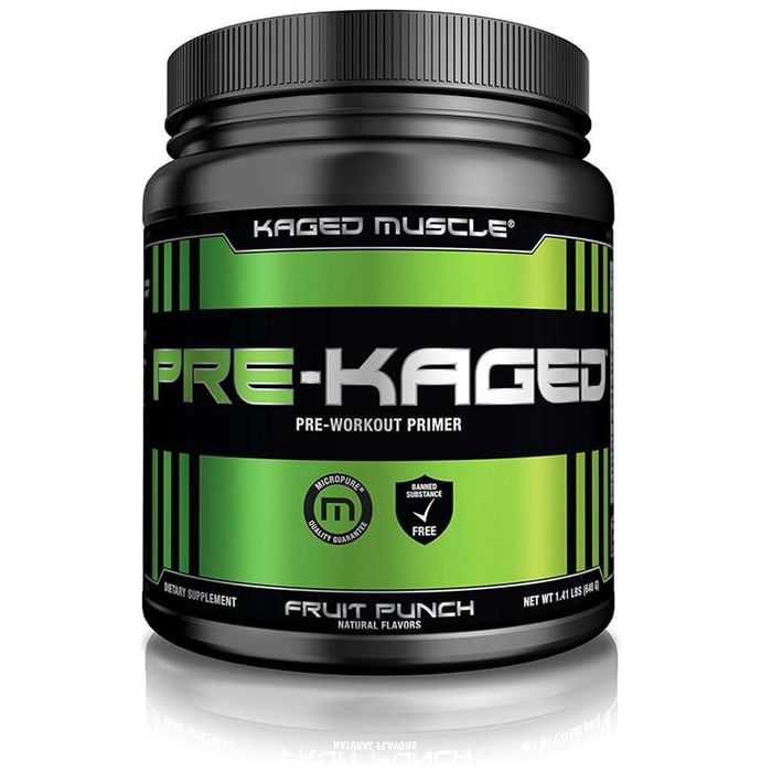 Kaged Muscle Pre-Kaged Pre-Workout Fruit Punch - Classic Derma