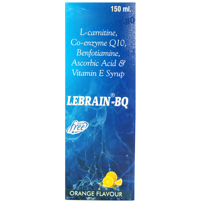 Lebrain-BQ Syrup Orange Sugar Free - Classic Derma