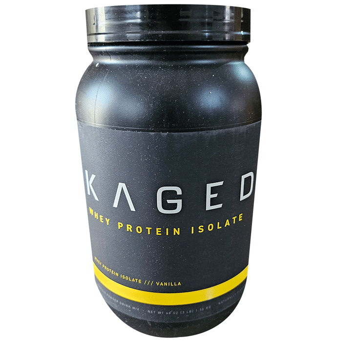 Kaged Muscle Whey Protein Isolate Powder Vanilla - Classic Derma