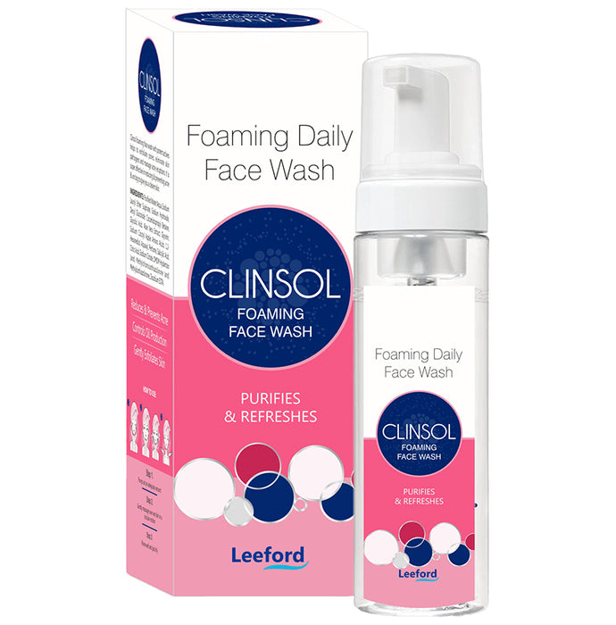 Leeford Clinsol Foaming Face Wash - Classic Derma