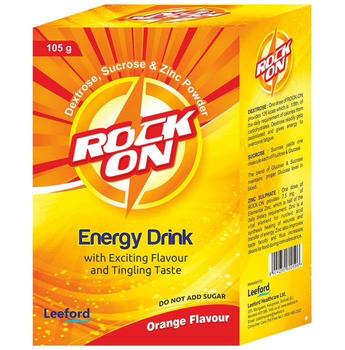 Leeford Rock On Energy Drink Powder - Classic Derma