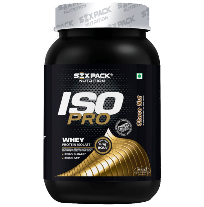 Sixpack Nutrition Iso Pro 100% Whey Protein Isolate Powder Choconut - Classic Derma