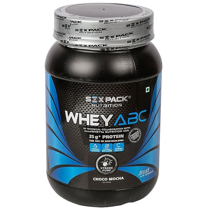 Sixpack Nutrition Whey ABC Protein Powder Choco Mocha - Classic Derma