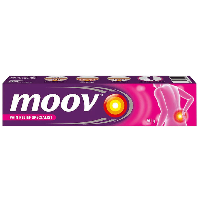 Moov Pain Relief Ointment for Back Pain, Joint Pain, Knee Pain, Muscle Pain - Classic Derma