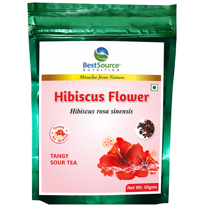 BestSource Nutrition Caffeine Free Hibiscus Flower - Classic Derma