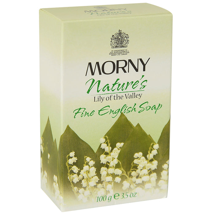 Morny Nature's Lily of the Valley Fine English Soap - Classic Derma