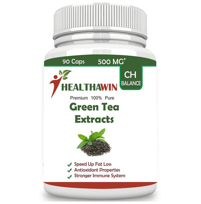 Healthawin Green Tea Extracts 500mg Capsule - Classic Derma