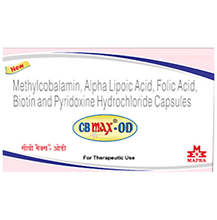 CB Max OD Tablet - Classic Derma