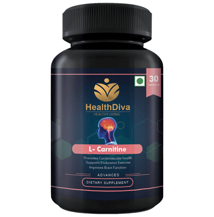 HealthDiva L-Carnitine Capsule - Classic Derma