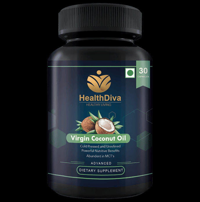 HealthDiva Virgin Coconut Capsule - Classic Derma