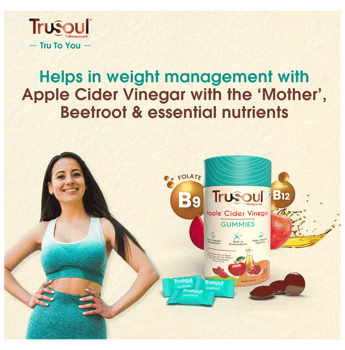 TruSoul by Baidyanath Apple Cider Vinegar Gummy