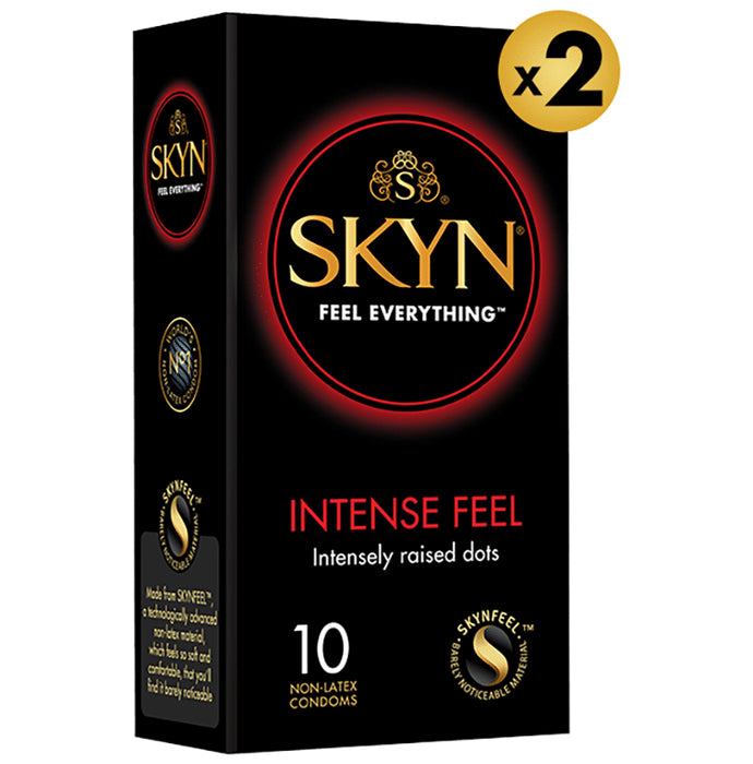 SKYN Intense Feel Condoms (10 Each) - Classic Derma
