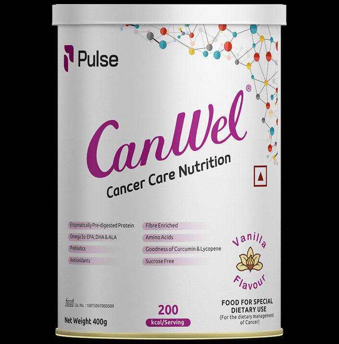 Pulse Canwel Cancer Care Nutrition Powder Vanilla - Classic Derma