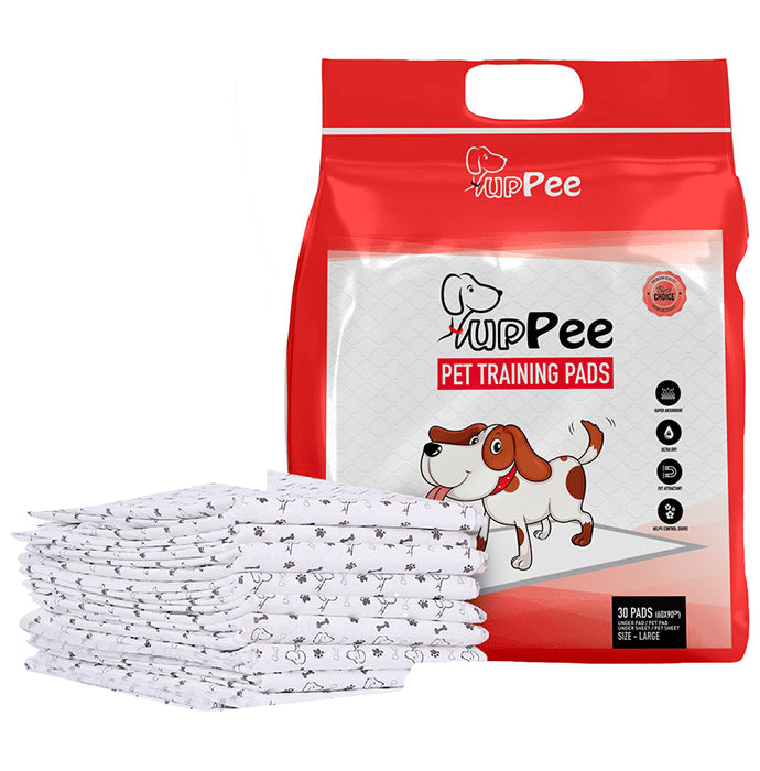 Puppee Pet Training Pads (30 Each) - Classic Derma
