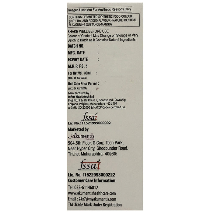 Cos 3 Drop Gluten and Sugar Free Delicious Mango