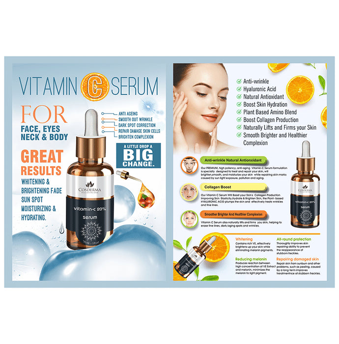 Cosderma Vitamin C 20% Serum