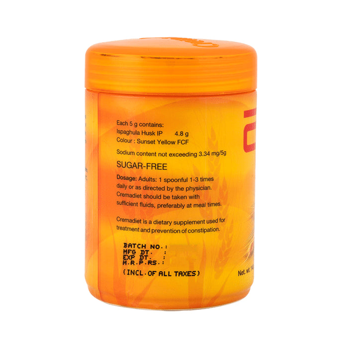 Cremadiet Ispaghula Husk Granules Powder | Processed Natural Epidermis of Ispaghula