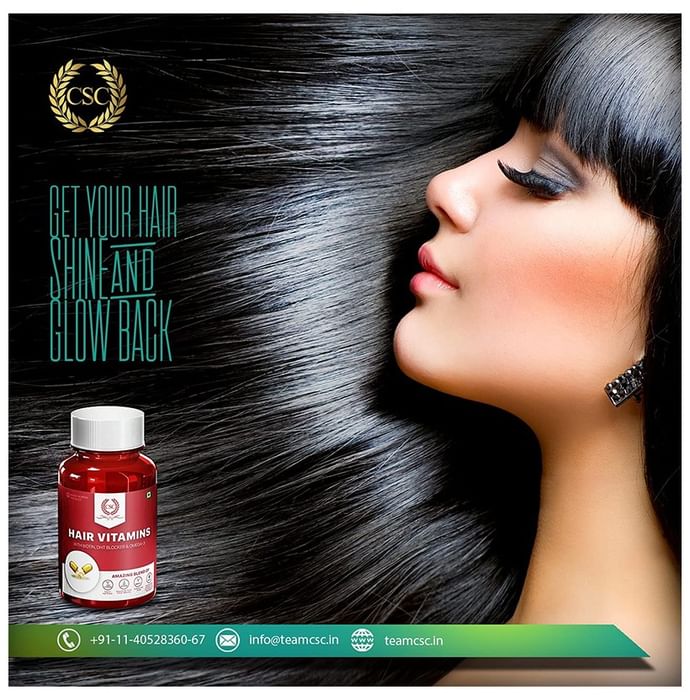 CSC Hair Vitamins Vegetarian Capsule
