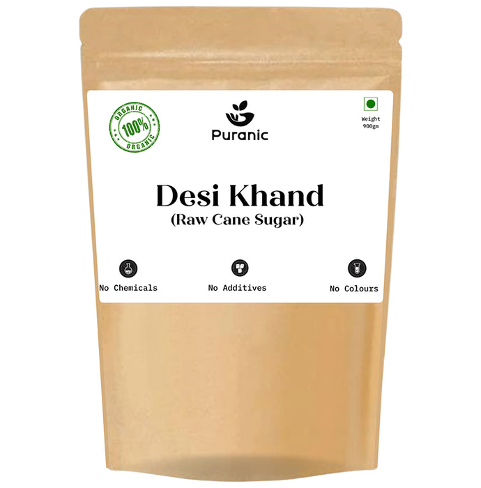 Puranic Desi Khand (Raw Cane Sugar) Powder - Classic Derma