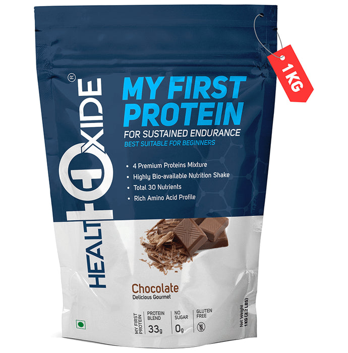 HealthOxide My First Protein Powder Chocolate - Classic Derma