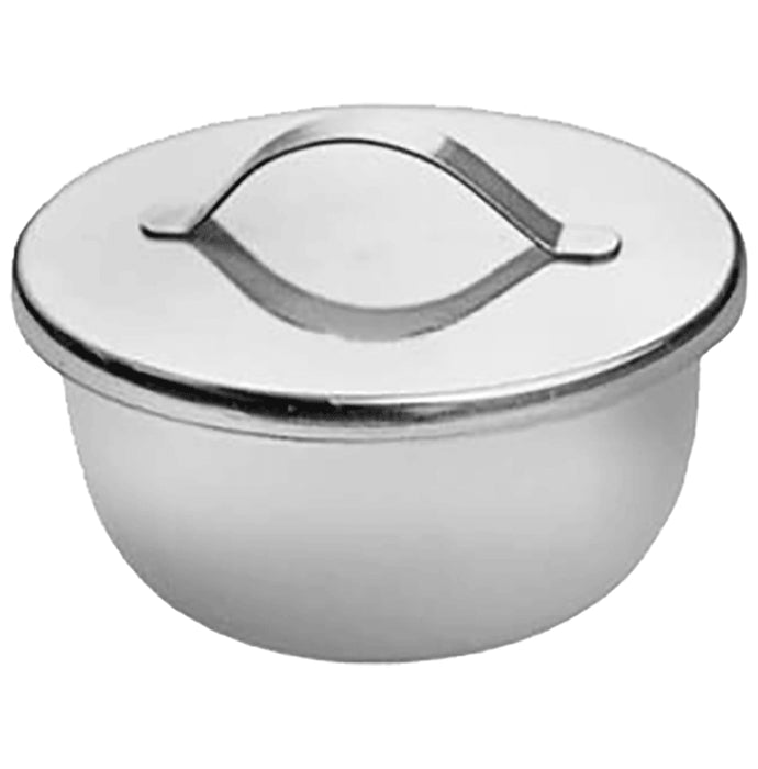 Mowell Stainless Steel Gallipot With Cover - Classic Derma