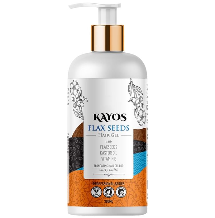 Kayos Botanicals Flax Seeds Hair Gel - Classic Derma