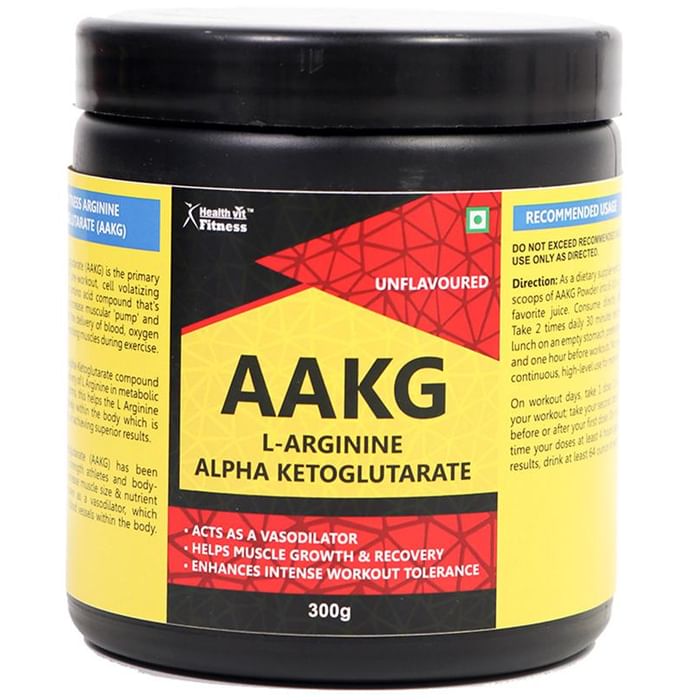 HealthVit AAKG L-Arginine Alpha Ketoglutarate - Classic Derma