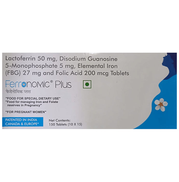 Ferronomic Plus Tablet | Helps Maintain Iron Reserves - Classic Derma
