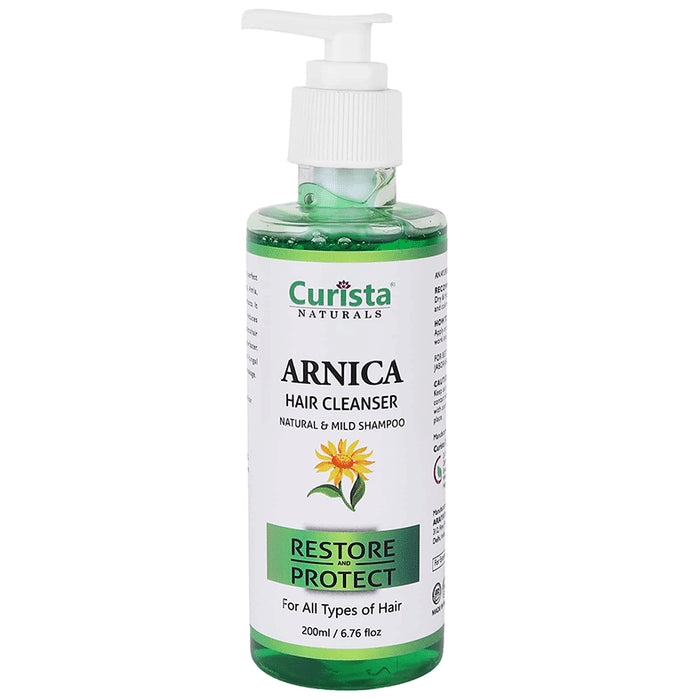 Curista Naturals Arnica Hair Cleanser Natural & Mild Shampoo - Classic Derma